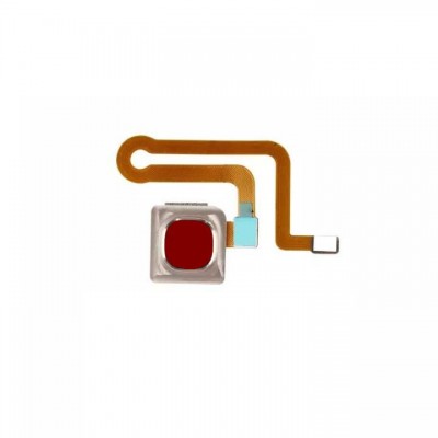 Fingerprint Sensor Flex Cable For Vivo Y91i 2018 Red By - Maxbhi Com