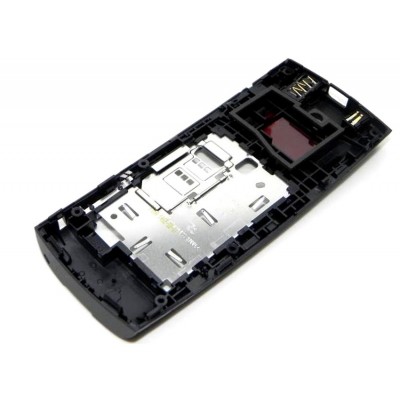 Lcd Frame Middle Chassis For Nokia X205 Silver By - Maxbhi Com