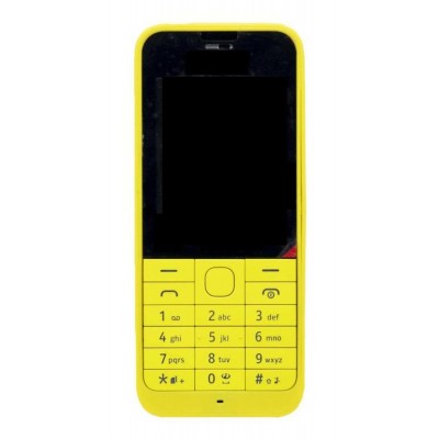 Full Body Housing For Nokia 220 Dual Sim Rm969 Yellow - Maxbhi Com