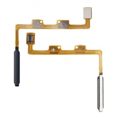 Fingerprint Sensor Flex Cable For Motorola Edge 20 Pro Black By - Maxbhi Com