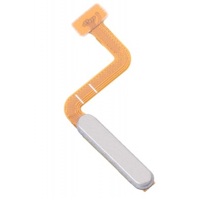 Fingerprint Sensor Flex Cable For Samsung Galaxy M52 5g White By - Maxbhi Com