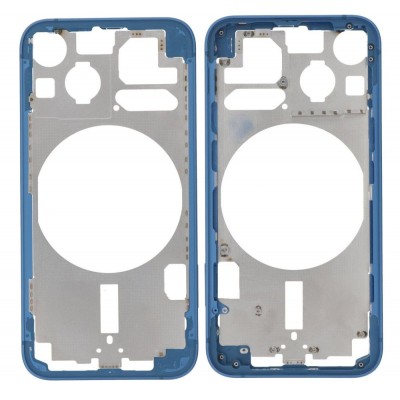 LCD Frame Middle Chassis for Apple iPhone 13 mini - Blue