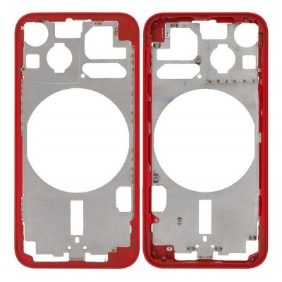 LCD Frame Middle Chassis for Apple iPhone 13 mini - Red