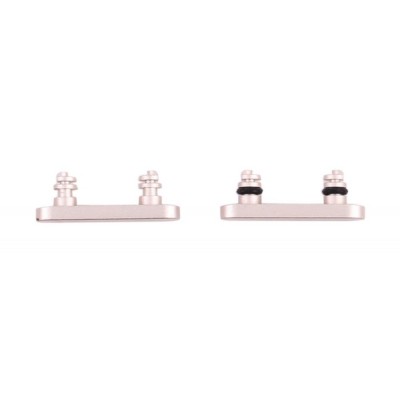 Volume Side Button Outer For Apple Iphone 13 Mini White By - Maxbhi Com