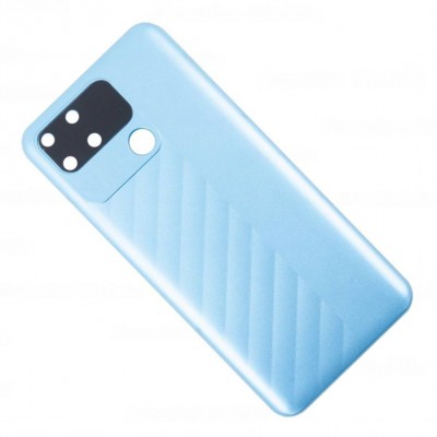 Back Panel Cover For Realme Narzo 50a White - Maxbhi Com