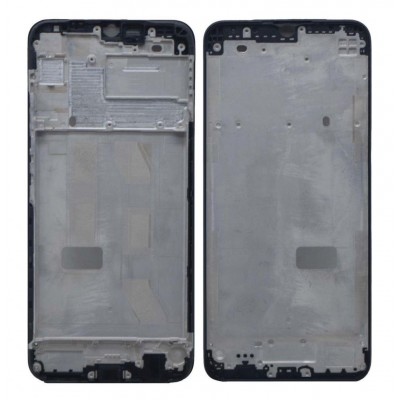 Lcd Frame Middle Chassis For Realme Narzo 50a Black By - Maxbhi Com