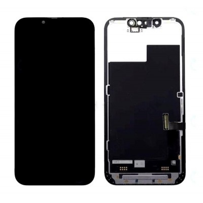 LCD with Touch Screen for Apple iPhone 13 mini - Red (display glass combo folder)