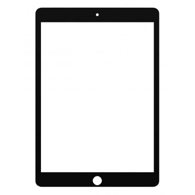 Replacement Front Glass For Apple Ipad 10 2 2021 Silver By - Maxbhi Com