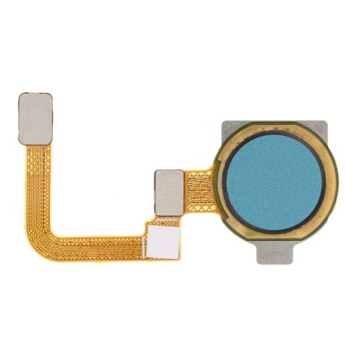 Fingerprint Sensor Flex Cable For Realme C25y Blue By - Maxbhi Com