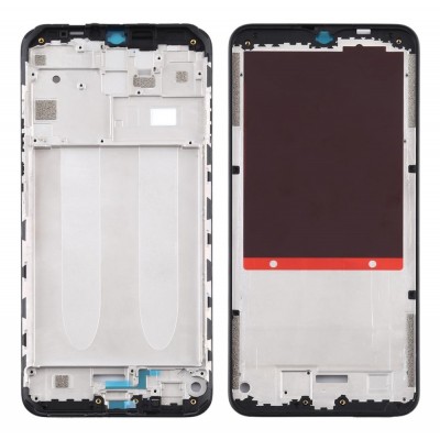 Lcd Frame Middle Chassis For Xiaomi Redmi 9a Sport Black By - Maxbhi Com