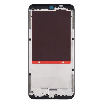 Lcd Frame Middle Chassis For Xiaomi Redmi 9a Sport Black By - Maxbhi Com