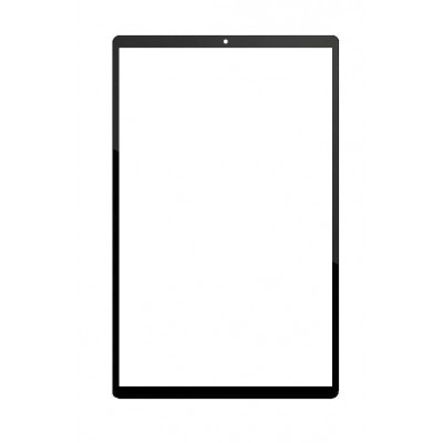 Replacement Front Glass For Lenovo Tab K10 Fhd Black By - Maxbhi Com