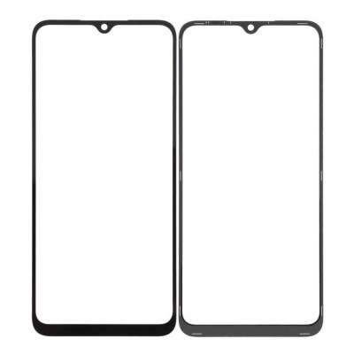 Replacement Front Glass For Xiaomi Poco C31 Black By - Maxbhi Com