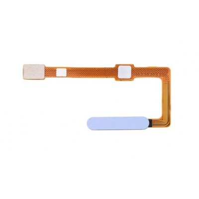 Fingerprint Sensor Flex Cable For Huawei P Smart Pro White By - Maxbhi Com
