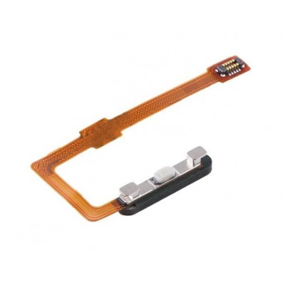 Fingerprint Sensor Flex Cable For Huawei P Smart Pro White By - Maxbhi Com
