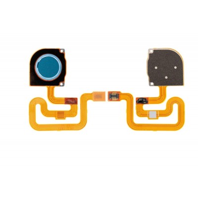 Fingerprint Sensor Flex Cable For Lg K40 Blue By - Maxbhi Com