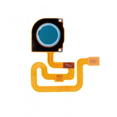 Fingerprint Sensor Flex Cable For Lg K40 Blue By - Maxbhi Com
