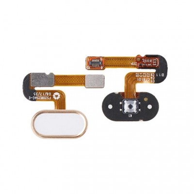 Fingerprint Sensor Flex Cable For Meizu M6 Silver By - Maxbhi Com