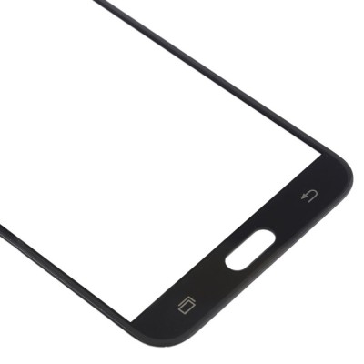 Replacement Front Glass For Samsung Galaxy J7 V Black By - Maxbhi Com
