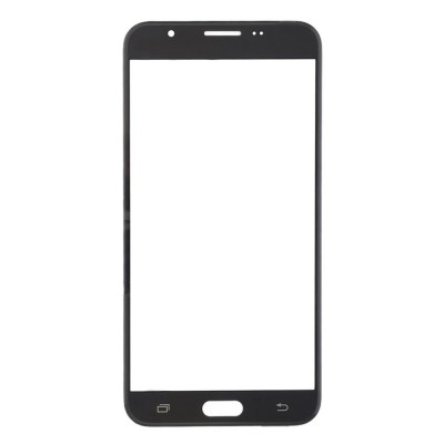 Replacement Front Glass For Samsung Galaxy J7 V Grey By - Maxbhi Com