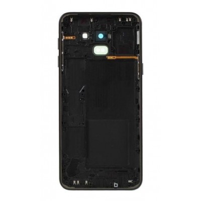 Back Panel Cover For Samsung Galaxy J6 Black - Maxbhi Com