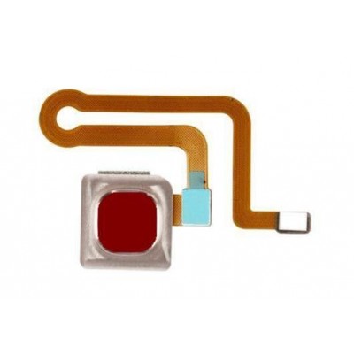 Fingerprint Sensor Flex Cable For Vivo Y95 Red By - Maxbhi Com