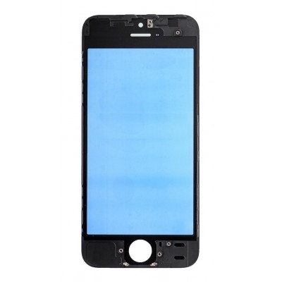 Replacement Front Glass For Apple Iphone 5s Grey By - Maxbhi Com