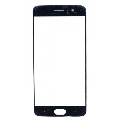 Replacement Front Glass For Oneplus 5 Black Slate By - Maxbhi Com
