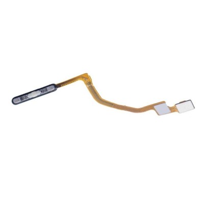 Fingerprint Sensor Flex Cable For Xiaomi Redmi Note 9 Pro Max Black By - Maxbhi Com