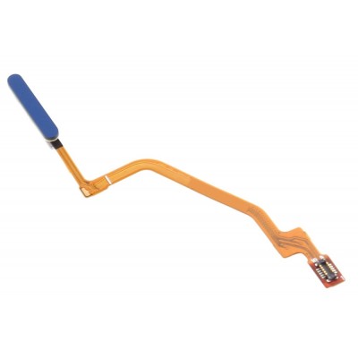 Fingerprint Sensor Flex Cable For Xiaomi Redmi Note 9 Pro Max Blue By - Maxbhi Com