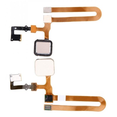 Fingerprint Sensor Flex Cable For Oppo R7 Plus Black By - Maxbhi Com
