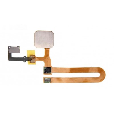 Fingerprint Sensor Flex Cable For Oppo R7 Plus White By - Maxbhi Com