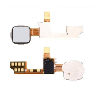 Fingerprint Sensor Flex Cable For Vivo X6 Silver By - Maxbhi Com