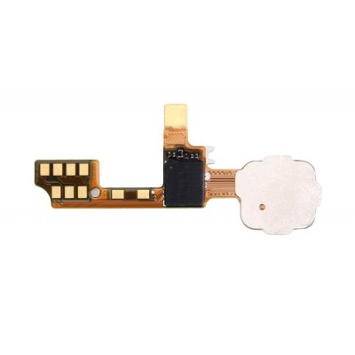 Fingerprint Sensor Flex Cable For Vivo X6 Silver By - Maxbhi Com