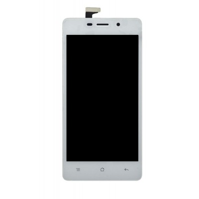 Lcd With Touch Screen For Oppo Joy 3a11 White By - Maxbhi Com