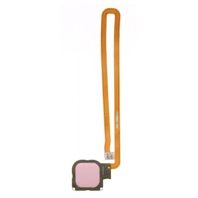 Fingerprint Sensor Flex Cable For Huawei Enjoy 6s Pink By - Maxbhi Com