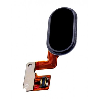 Fingerprint Sensor Flex Cable For Meizu M3 Note L681h Black By - Maxbhi Com