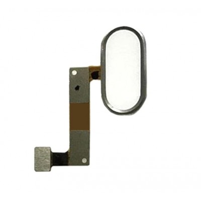 Fingerprint Sensor Flex Cable For Meizu M5 Note 64gb Silver By - Maxbhi Com