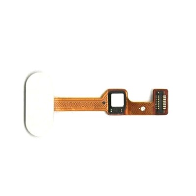 Fingerprint Sensor Flex Cable For Oppo R11 White By - Maxbhi Com
