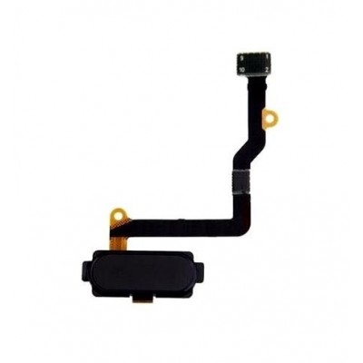Fingerprint Sensor Flex Cable For Samsung Galaxy C5 Pro Black By - Maxbhi Com