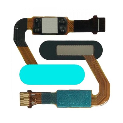 Fingerprint Sensor Flex Cable For Huawei Nova 2s Blue By - Maxbhi Com