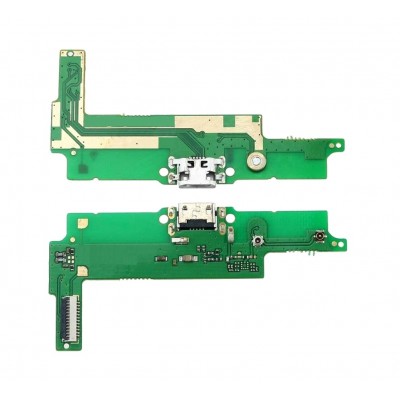 Charging Connector Flex Pcb Board For Huawei Y3 2018 By - Maxbhi Com