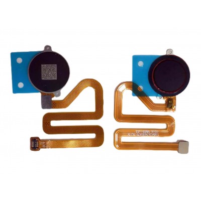Fingerprint Sensor Flex Cable For Lenovo S5 Black By - Maxbhi Com