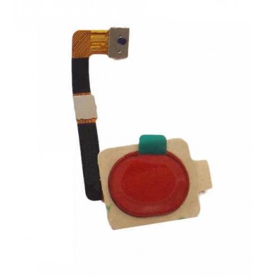 Fingerprint Sensor Flex Cable For Umidigi F1 Red By - Maxbhi Com