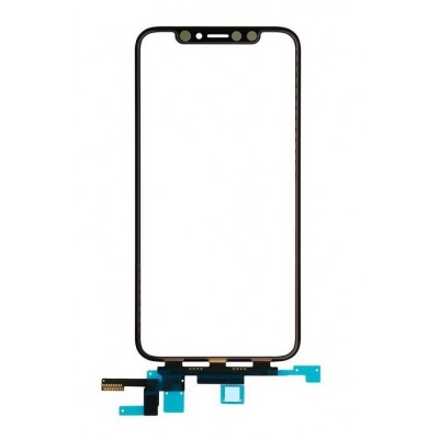Touch Screen Digitizer For Apple Iphone X Silver By - Maxbhi Com