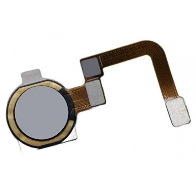 Fingerprint Sensor Flex Cable For Realme Narzo 10a White By - Maxbhi Com