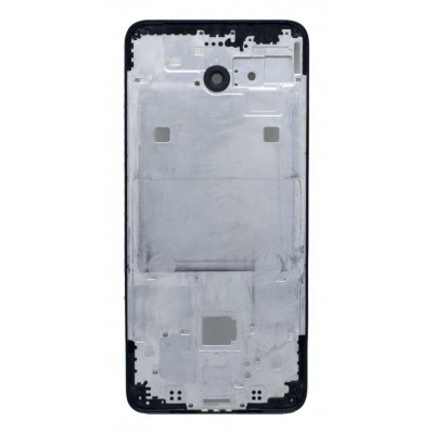 Lcd Frame Middle Chassis For Realme X Black By - Maxbhi Com