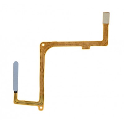 Fingerprint Sensor Flex Cable For Honor V30 Pro Blue By - Maxbhi Com