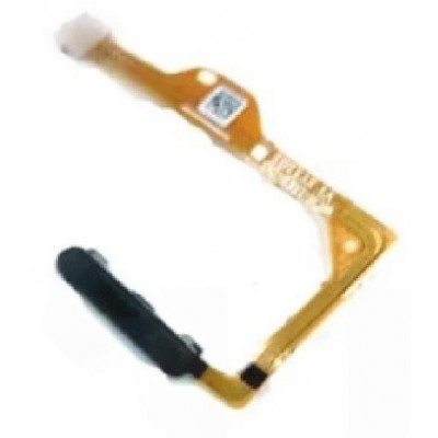 Fingerprint Sensor Flex Cable For Huawei Enjoy 20 Plus 5g Black By - Maxbhi Com