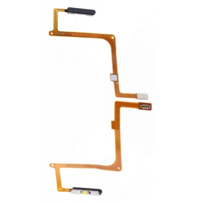 Fingerprint Sensor Flex Cable For Huawei Nova 6 Black By - Maxbhi Com